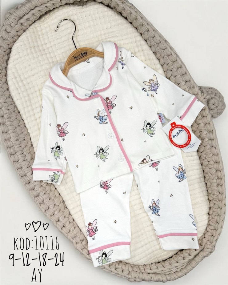 Leopar Desenli Uzun Kollu Hamile Pijama Takımı - Görsel 3