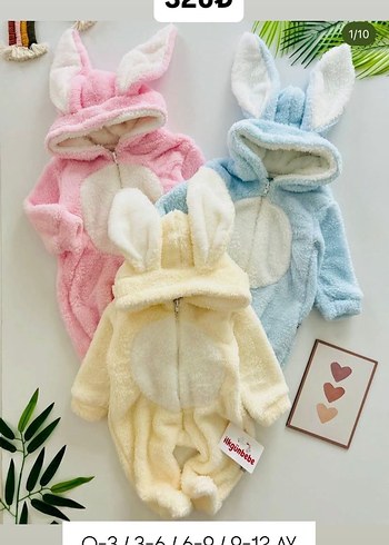 Panda Desenli Bebek Tulumu - Görsel 5