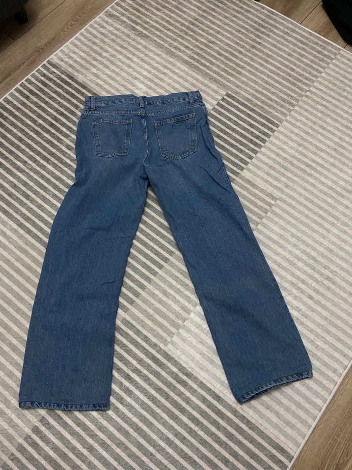 Kadın Mavi Denim Regular Fit Jean - Görsel 2