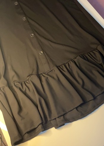 Kemerli gömlek elbise - Görsel 10