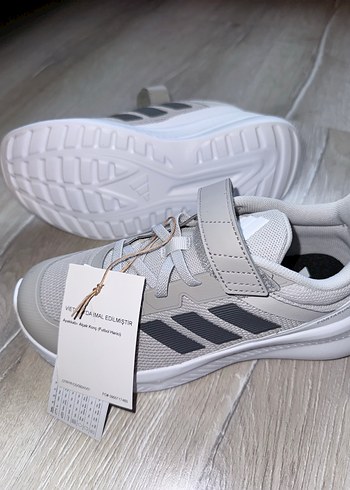 Beyaz Gri Erkek Çocuk Ayakkabı Adidas Marka - Görsel 2
