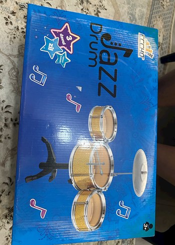 Renkli Jazz Davul Müzik Oyuncağı