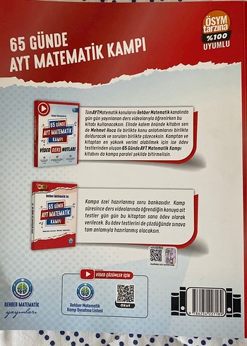 Beden Renk 65 Günde AYT Matematik Video Ders Notları