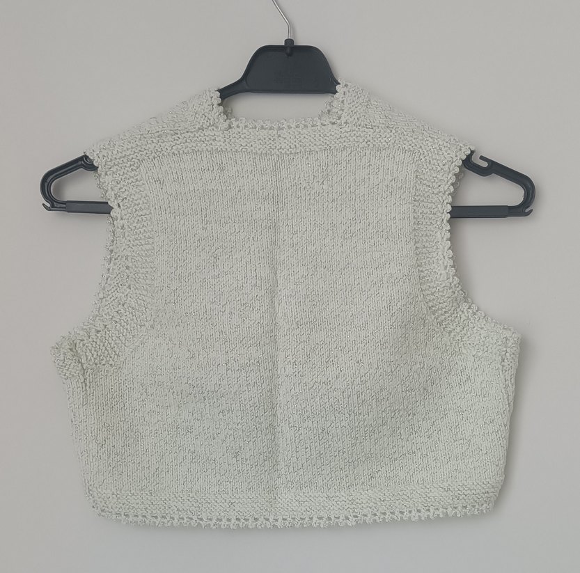 3-5 Yaş Kız Çocuk Örgü Bolero - Görsel 3