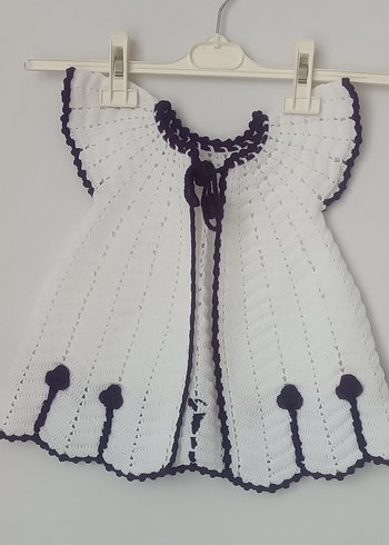 Nakışlı Bohem Kız Çocuk Yelek Elbise - Görsel 2