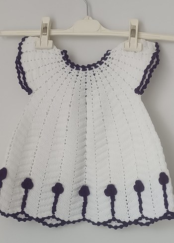 Nakışlı Bohem Kız Çocuk Yelek Elbise - Görsel 3