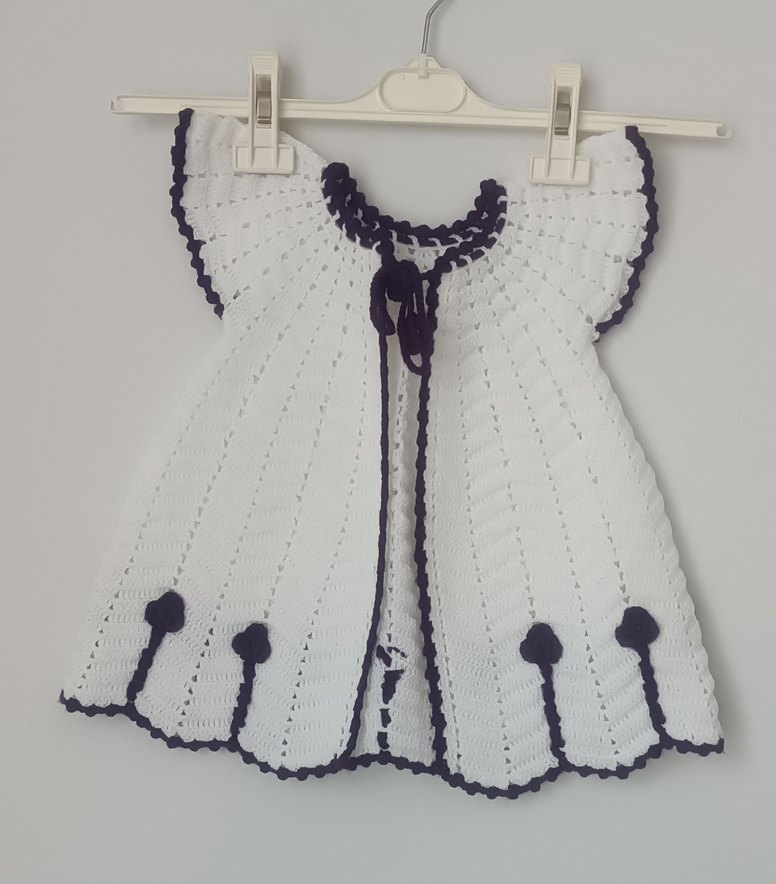 Nakışlı Bohem Kız Çocuk Yelek Elbise - Görsel 2