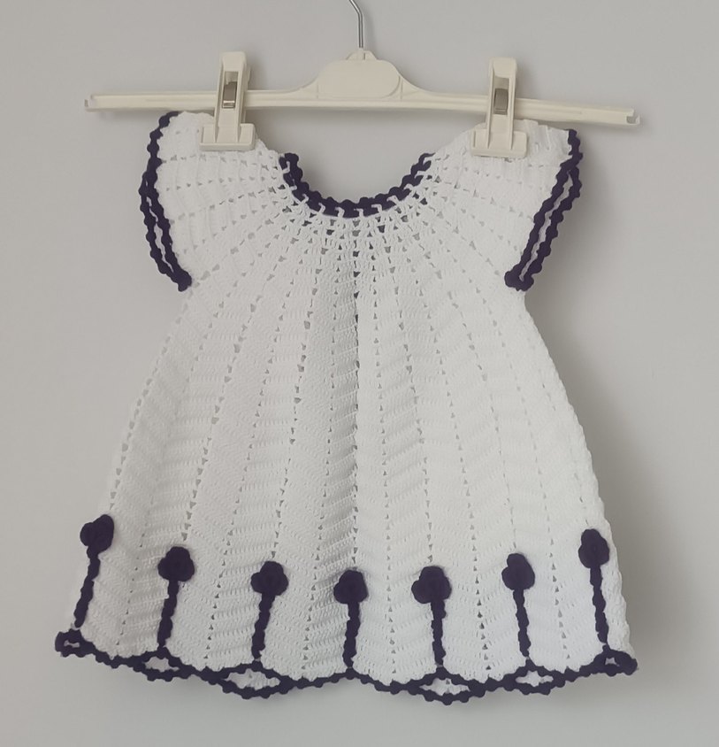 Nakışlı Bohem Kız Çocuk Yelek Elbise - Görsel 3