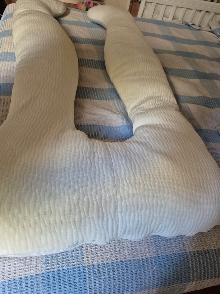 Beyaz  Hamile ve Emzirme Yastığı - Görsel 3