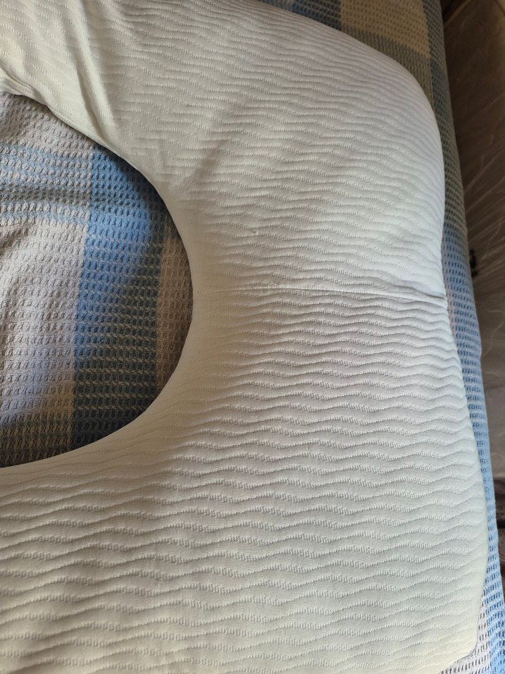 Beyaz  Hamile ve Emzirme Yastığı - Görsel 2