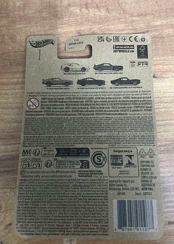 Hot Wheels 60 years ford mustang - Görsel 2