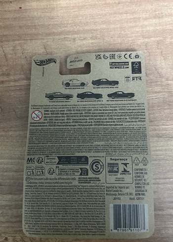 Siyah Hot Wheels 60 years Ford Mustang - Görsel 2