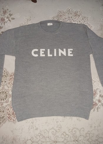 orjinal celine gri kazak - Görsel 3