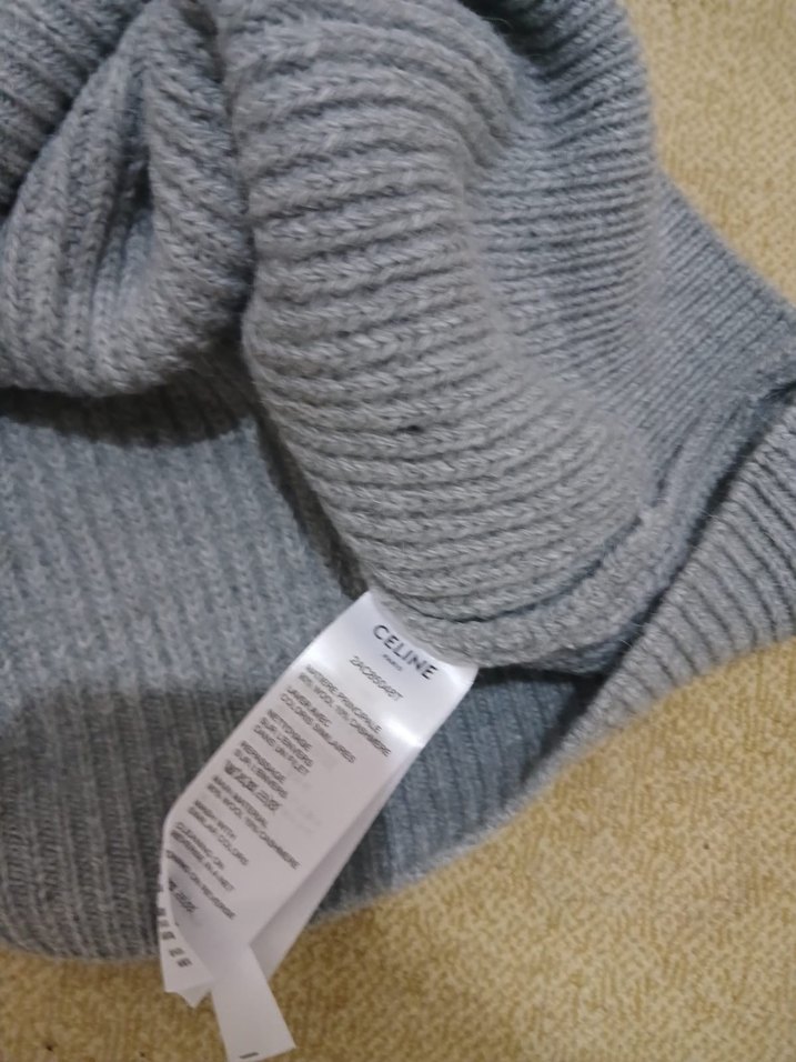 orjinal celine gri kazak - Görsel 2
