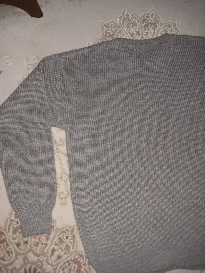 orjinal celine gri kazak - Görsel 5