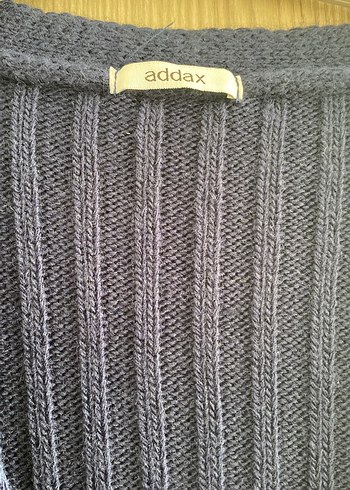 Düğmeli Lacivert İnce Triko Kadın Hırka - Görsel 2