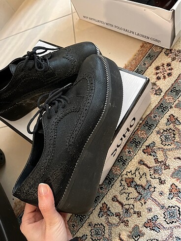 36 Beden siyah Renk Siyah klasik ayakkabı