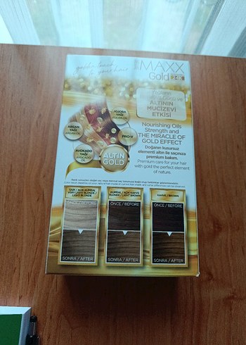 maxx deluxe 24K Gold Saç Boyası 8.3 Bal Köpüğü - Görsel 2