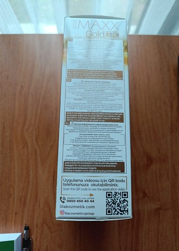 maxx deluxe 24K Gold Saç Boyası 8.3 Bal Köpüğü - Görsel 4