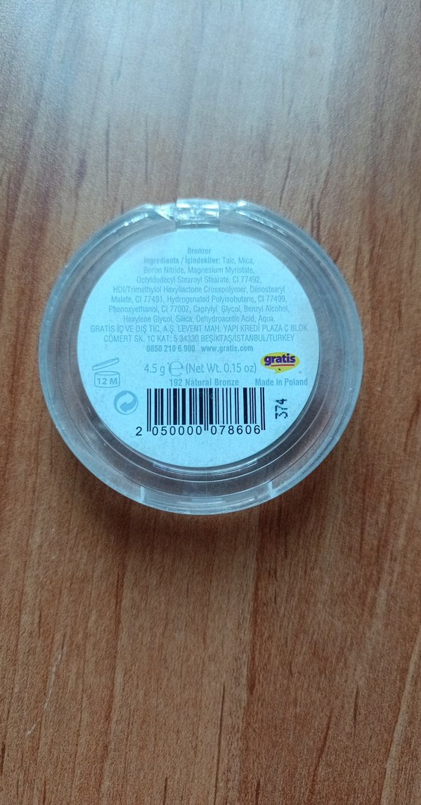 beaulis burn it 192 natural bronzer - Görsel 3