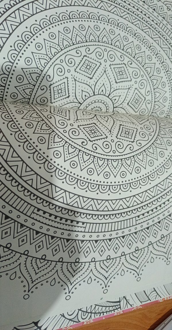 mandala oryantal ezgiler boyama kitabı 95 sayfa - Görsel 5