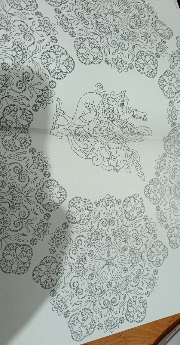 mandala oryantal ezgiler boyama kitabı 95 sayfa - Görsel 2