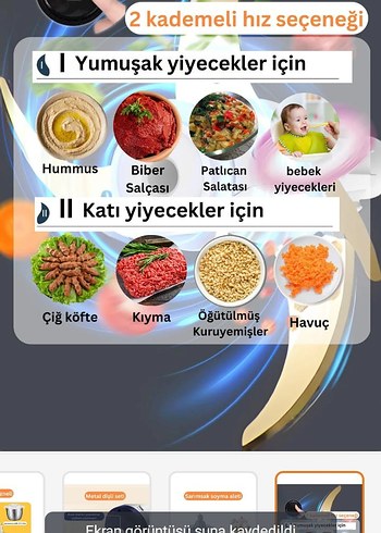 Tigre Cook 3 Hazneli Çok Fonksiyonlu Doğrayıcı - Görsel 7