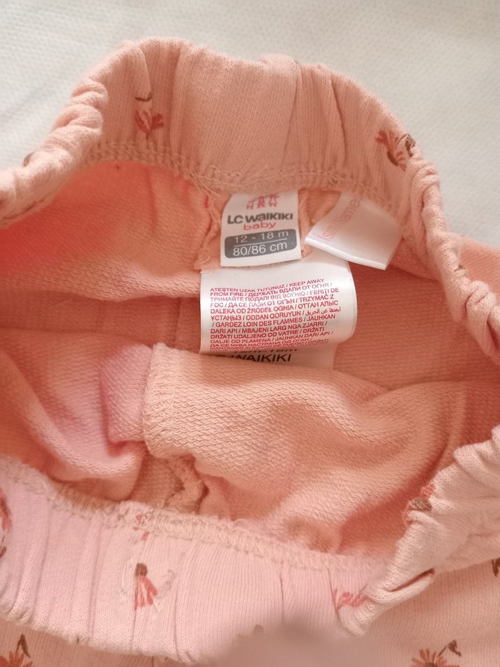 Düğmeli Kapüşonlu Pembe Kız Çocuk Ceketi - Görsel 3