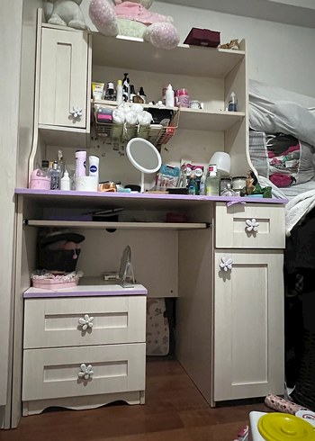 Mor Çiçekli Takım - Görsel 6