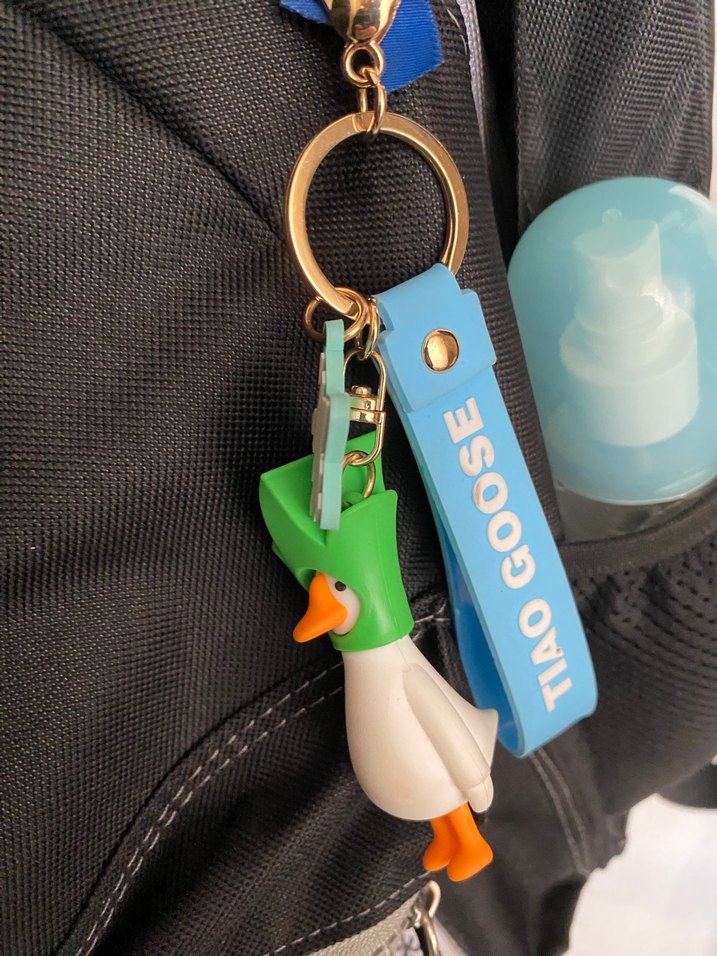 Renkli Püsküllü Kadın Anahtarlık - Görsel 3