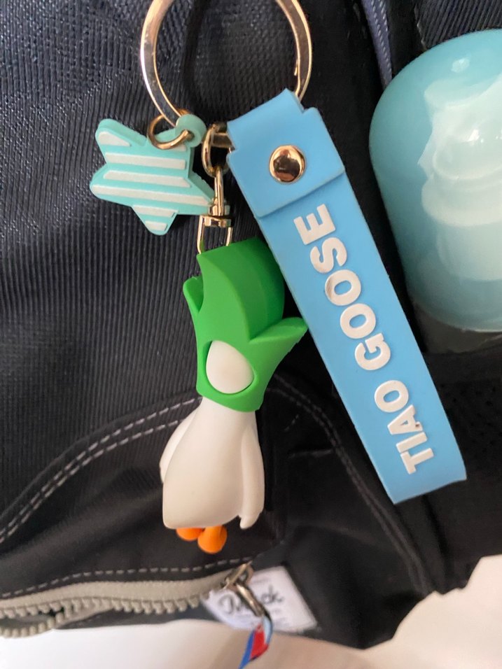 Renkli Püsküllü Kadın Anahtarlık - Görsel 4