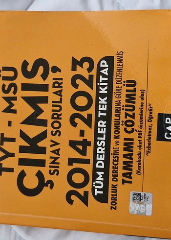  Son 10 Yıl Çıkmış Sınav Soruları Kitabı