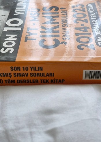 Son 10 Yıl Çıkmış Sınav Soruları Kitabı