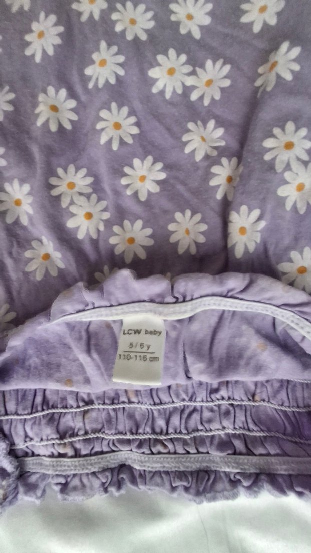 Bohem Çiçek Desenli Omuzları Açık Kız Bluzu - Görsel 3