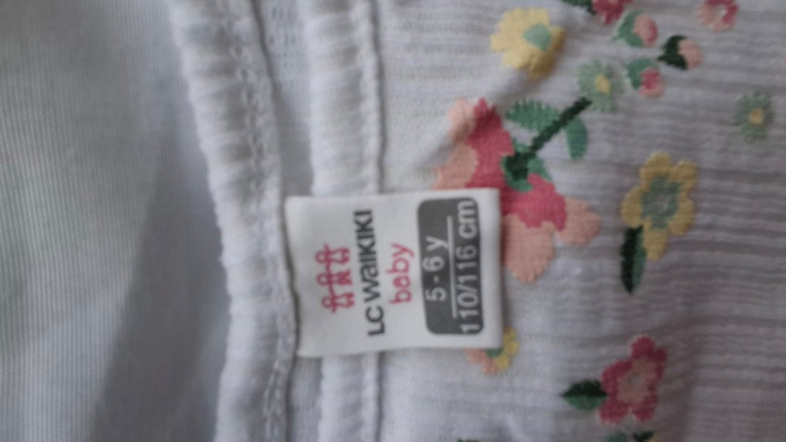 Nakışlı Kız Çocuk Beyaz Elbise - Görsel 3