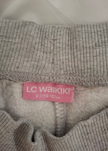 Kız Çocuk Gri Sweatpant Basic Model - Görsel 2