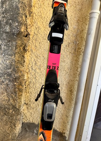 Çok Renkli Kayak - Velcro Bağlamalı Ahşap-klasik kayak - Görsel 4