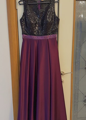 Mor Abiye Elbise - Görsel 3