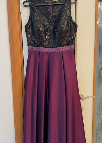 Mor Abiye Elbise - Görsel 2