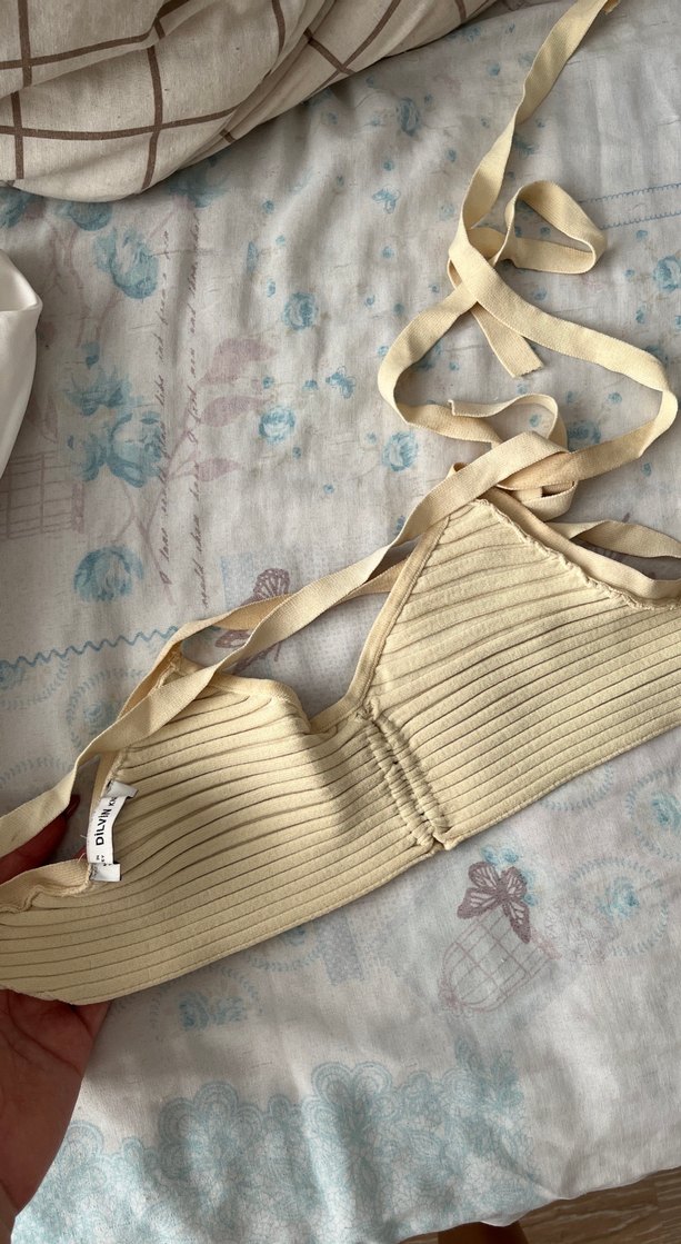 Bej Fitilli bluz - Görsel 2