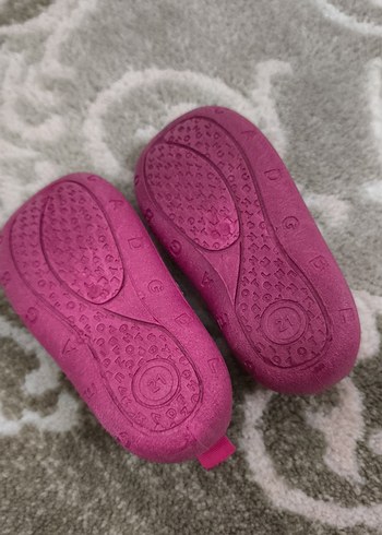 21 Beden Kız Çocuk Pembe Pop Kültürlü Ev Terliği