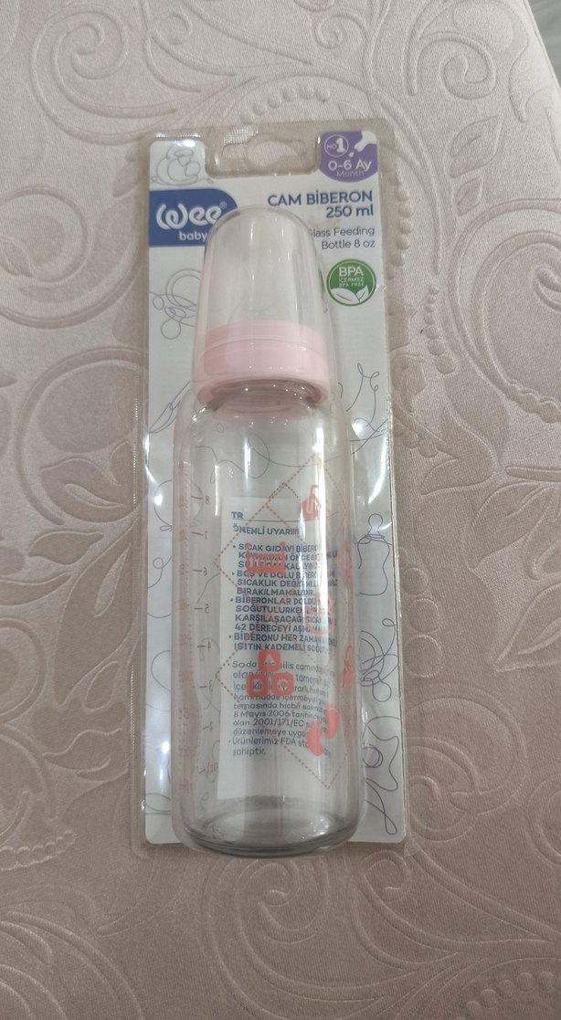Wee Baby 250 ml Cam Bebek Biberonu No:1 
0-6 ay - Görsel 5