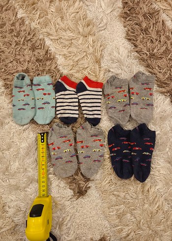 5 çift erkek bebek patik çorap - Görsel 5