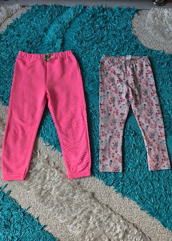 2 adet LCW/DEFACTO 24-36 ay kız çocuk alt - Görsel 6