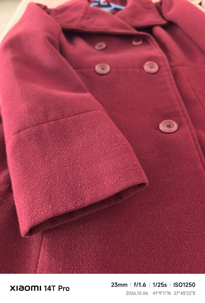 Defacto Kaşe Kaban Kadın XL — görsel 11/21