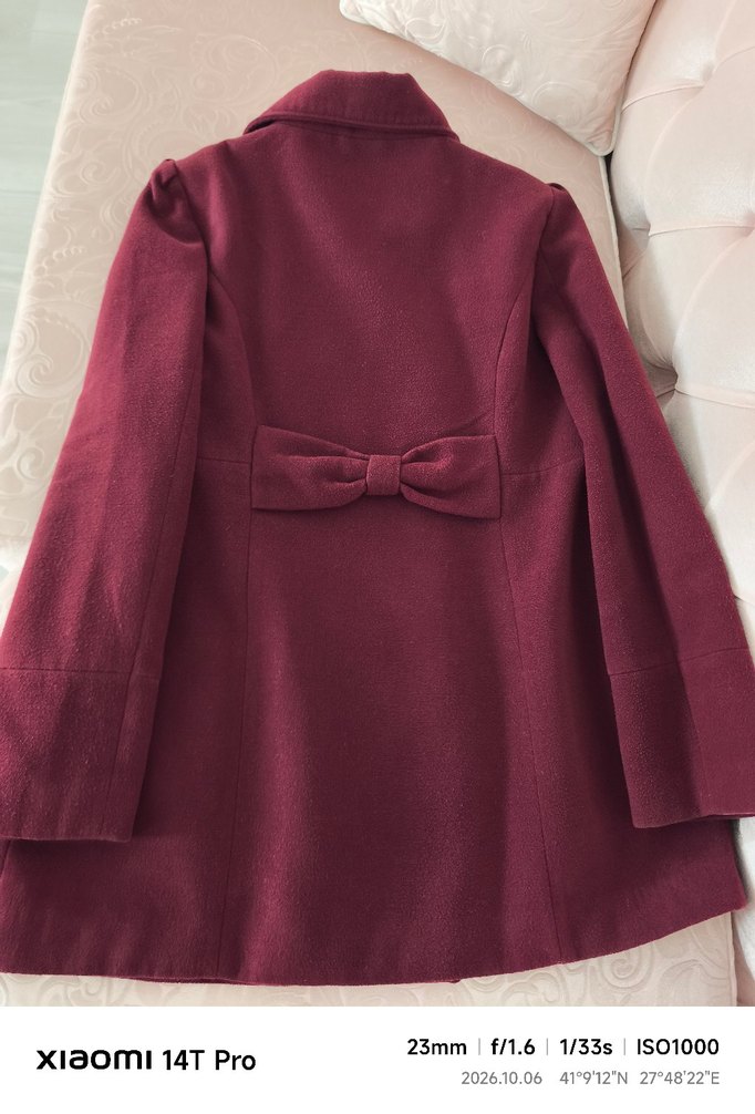 Defacto Kaşe Kaban Kadın XL — görsel 16/21