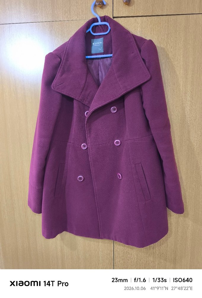 Defacto Kaşe Kaban Kadın XL — görsel 4/21