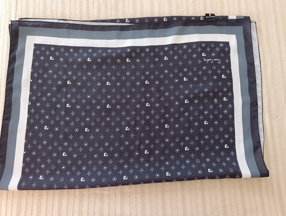 Mavi Drapeli Kadın Fular - Görsel 2