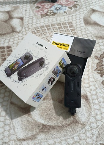 Insta360 X4 Siyah Aksiyon Kamerası - Görsel 2
