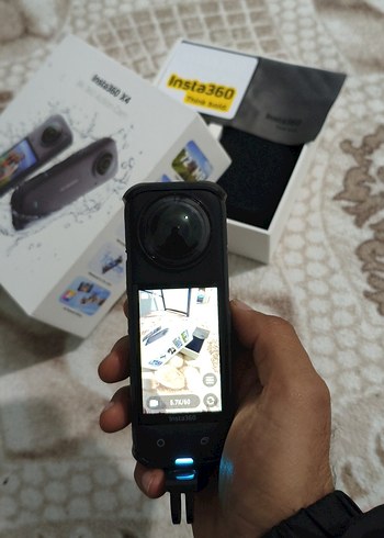 Insta360 X4 Siyah Aksiyon Kamerası - Görsel 4